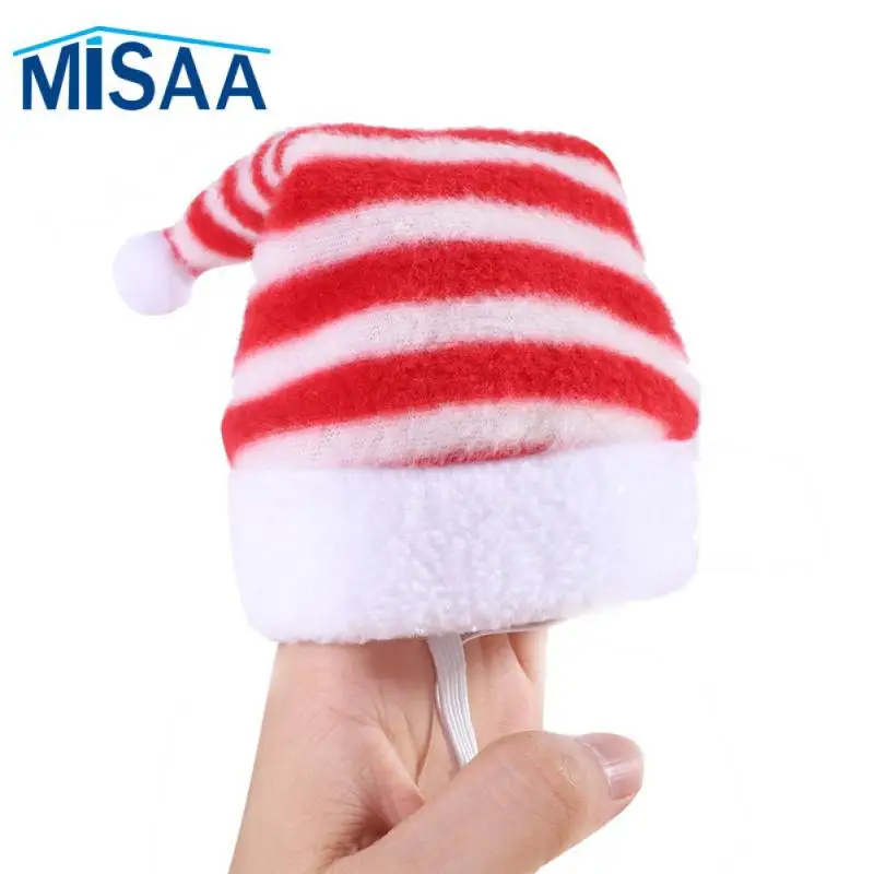 Cat Dog Christmas Hat Winter Warm Pet Cat Dog Santa Claus Hat Christmas Xmas New Year 2023 Plush Navidad Natale Pet Costumes