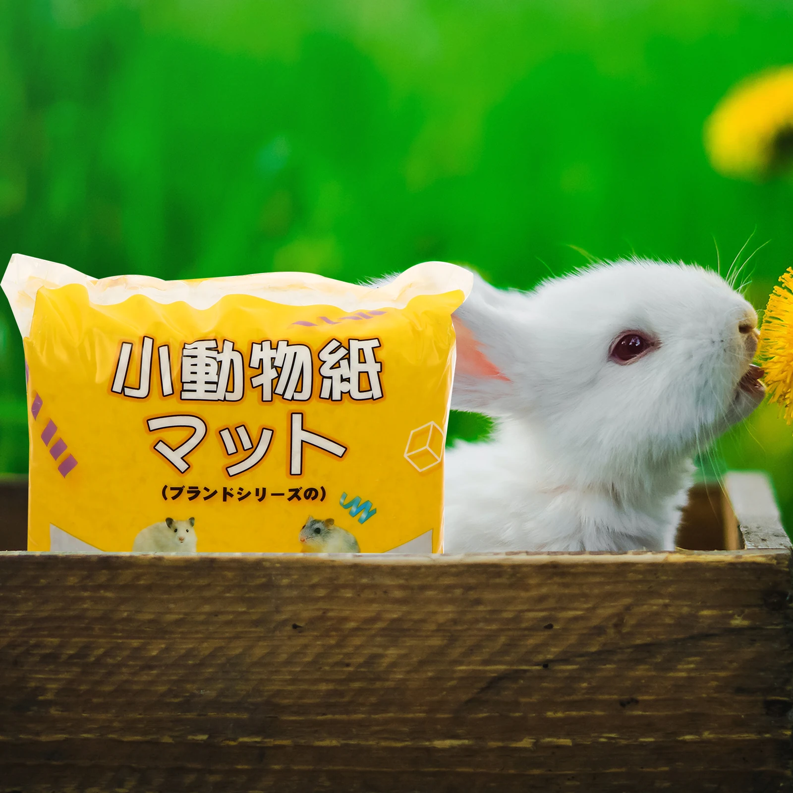 

Water Absorption Pet Bedding Soft Wood Chips Small Animals Hamster Shavings Odor Control Paper Material Guinea Pigs