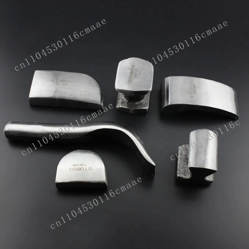 2025 9PCS Set Sheet Metal Concave Repair Tools Auto Sheet Metal Hammer Set Flat Head Sheet Metal Tool Horn Car Dent Repair Tool