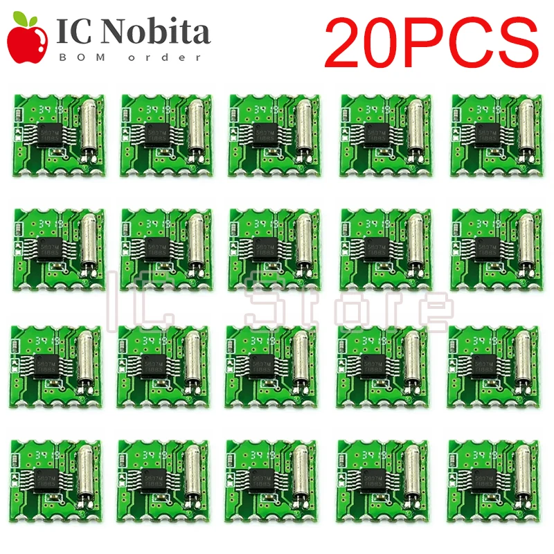 

20PCS FM Stereo Radio Module RDA5807M Wireless Module Profor RRD-102V2.0