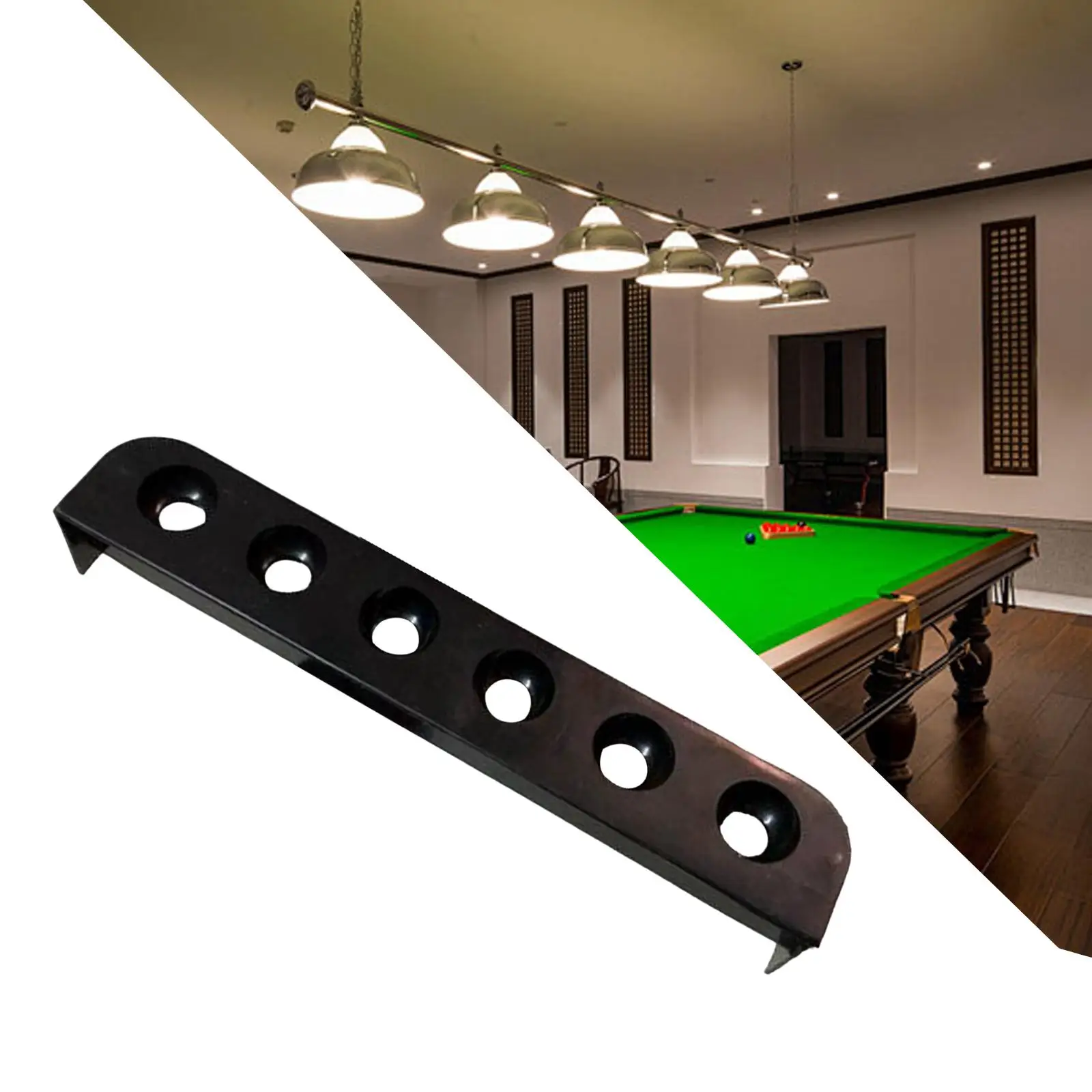 Pool Cue Rack Equipment Billiard Cue Stand Billiard Pool Cue Holder for Table for Billiards Clubs Family Recreation Room Sports