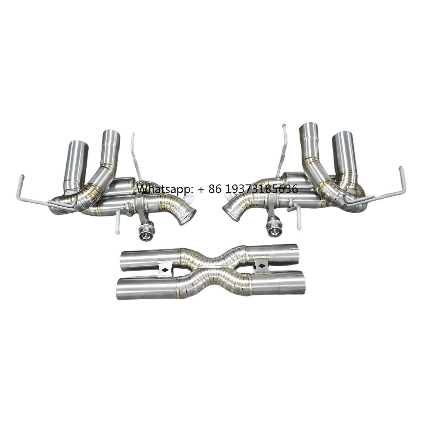 نظام عادم التيتانيوم AKS لعادم فيراري F12 6.3L V12 بدون قيمة #1