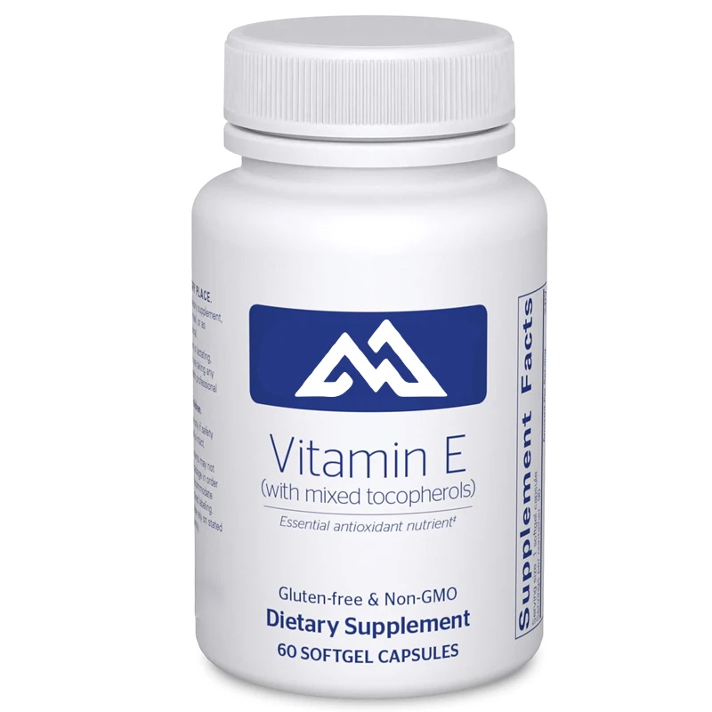 

Vitamin E (containing mixed tocopherols) - antioxidant protection and cell function non GMO -60 softgel capsules