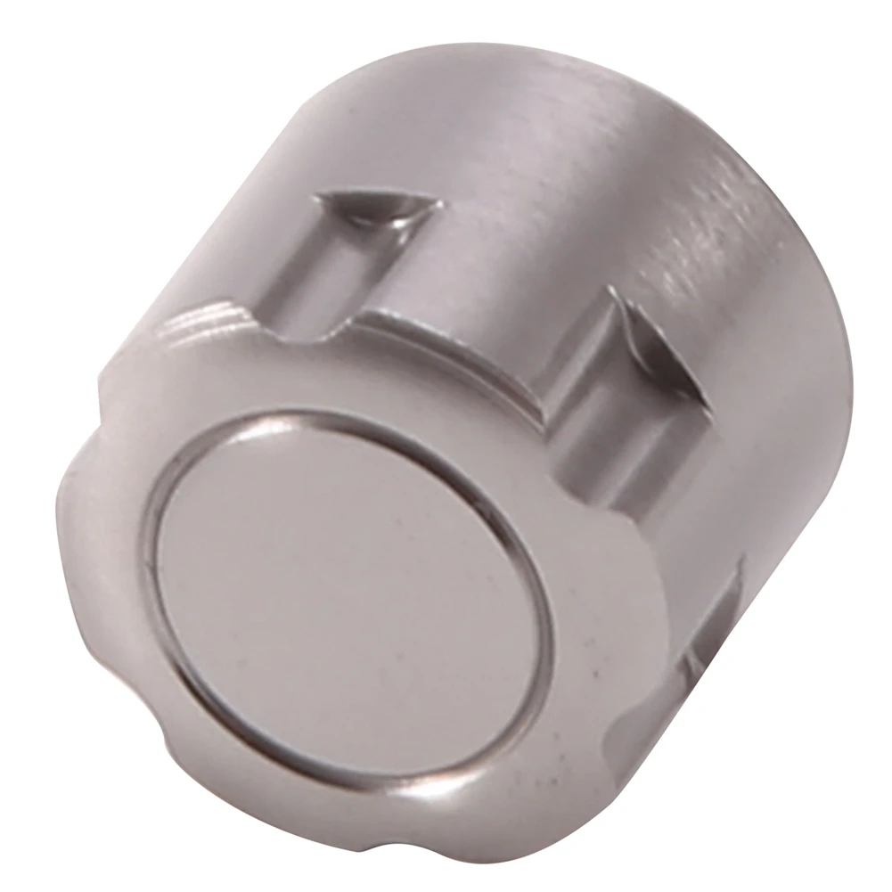 น็อตล็อคกลางอะลูมิเนียม ABWE-8PCS ฝาครอบล้อโลหะ สำหรับ Axial SCX10 Traxxas TRX4 1/10 อะไหล่รถบังคับวิทยุ, สีเงิน