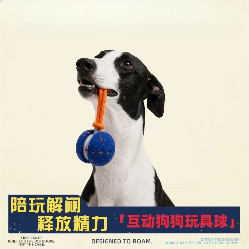 Smart Automatic Interactive Dog Ball Toy, Durable Bouncing Electronic Play Ball for Dog Self‑Entertainment Pet Indoor Supplies