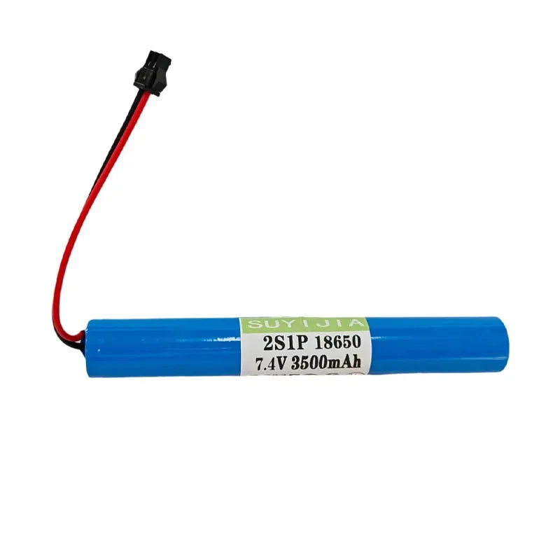 7.4V 3500mAh 18650 2S1P Built-in BMS Rechargeable Lithium-ion Battery Pack for Roller Shutter Doors/electric Toys/LED Lights