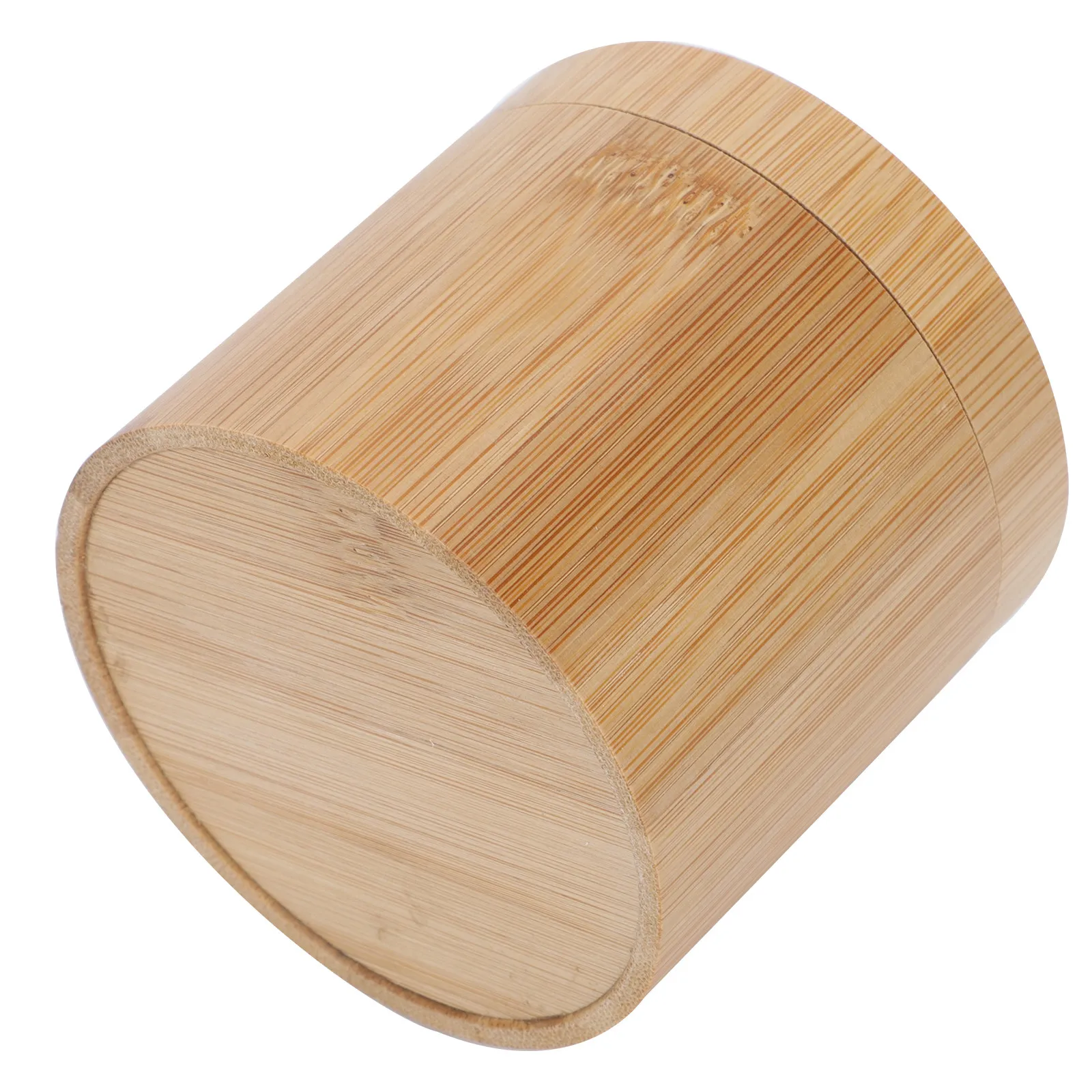 

Простая бамбуковая коробка для часов с крышкой, прочный экологичный контейнер для браслетов и украшений, бамбуковый футляр, 1 шт.