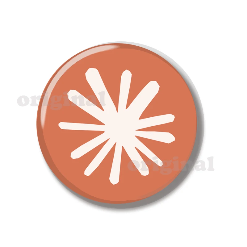 44MM I Love AI ChatGPT Gemini Openclaw Logo Pin Soft Button Pin Jewelry Creative Badge Cartoon Brooch Bag Backpack Decoration