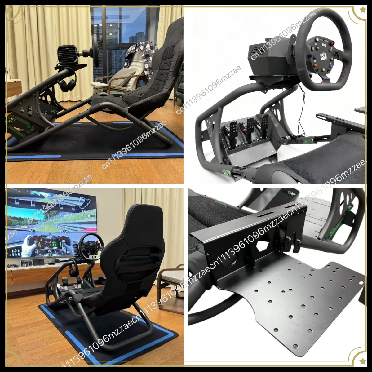 Racing Emulator Bracket Set Series Seat Bracket