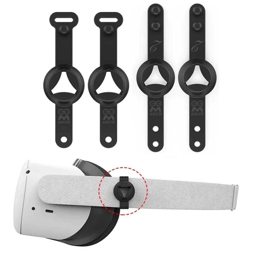 1 คู่ซิลิโคนหูฟังสําหรับ Oculus Quest 1 VR ชุดหูฟังชนิดใส่ในหูหูฟัง Stand Holder Fixing Bracket อุปกรณ์เสริม