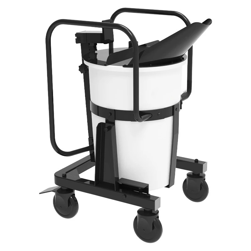 Portable electric self-leveling cement mixer, mobile durable core engine, new and convenient rubber mixing station