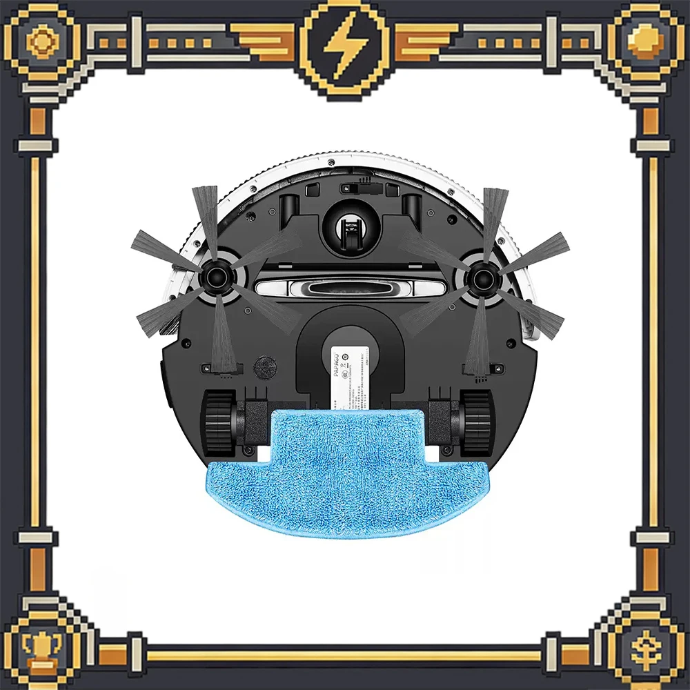 PapaGo P50 Robot Vacuum Cleaner Sweeping Suction Dragging Intelligent obstacle recognition Sweeping Robot Vacuum Hair suction