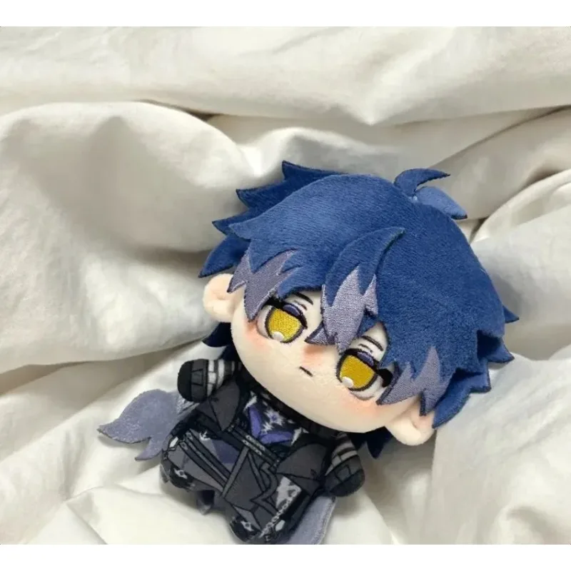 Genshin Impact Flins 10CM Cosplay Anime Cartoon Figura simpatico portachiavi Adorna zaino Accessori pendenti Regali di Halloween