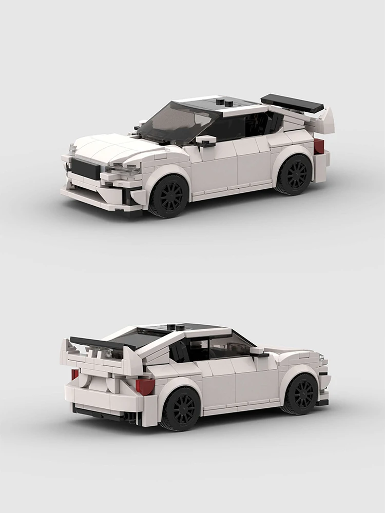 

313 Pcs AE86 Initial Cars D Moc Super racing car Racer City Sports Vehicle Building Blocks Creative Educational Toys Boys