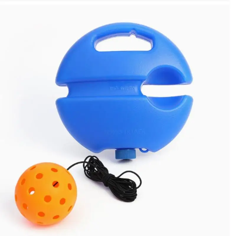 New Sale Pickleball Trainer Ball With String Pickleball Trainer Tool Single Training Pickleball Accessories