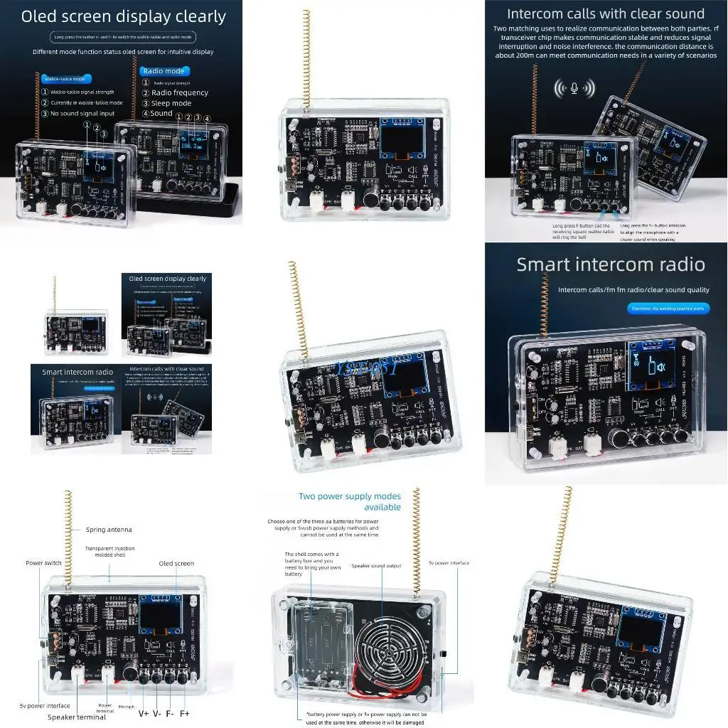 

E15A Dense Wireless Communication Set Radio Radio Receiver For STEM Projects