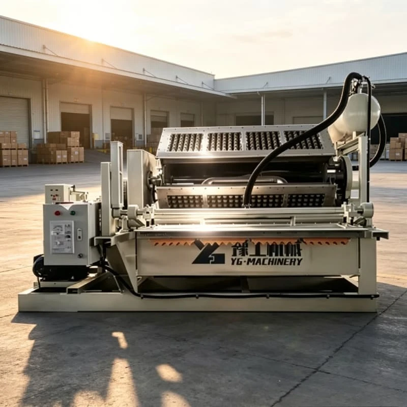 Multi-functional Waste Paper Recycle Egg Tray Machine Integrated Pulp Making Forming Drying Equipment Customized