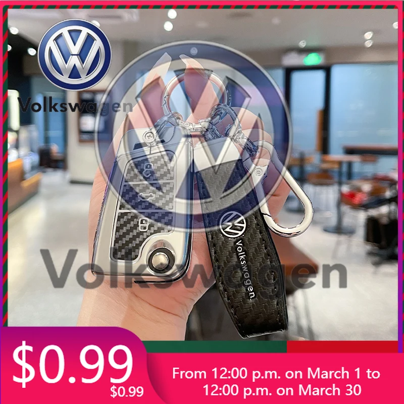 

Чехол-наклейка для ключей автомобиля VW Volkswagen, для VW Volkswagen Golf 7 MK7 Tiguan MK2, для Seat Ateca Leon F