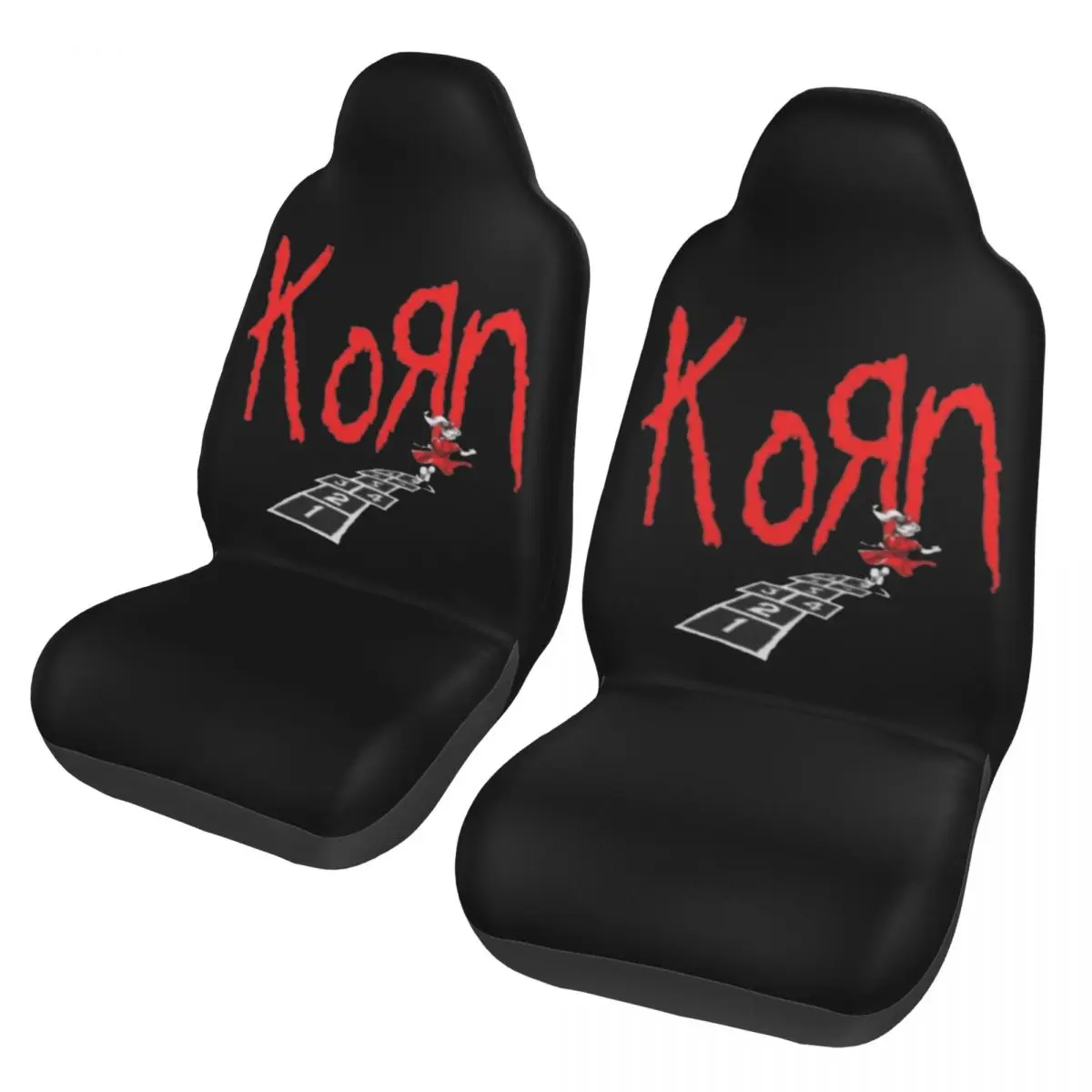 

Korn Metal Universal Car Seat Cover Auto Interior AUTOYOUTH Rock Music Car Seat Cushion Polyester Car Styling