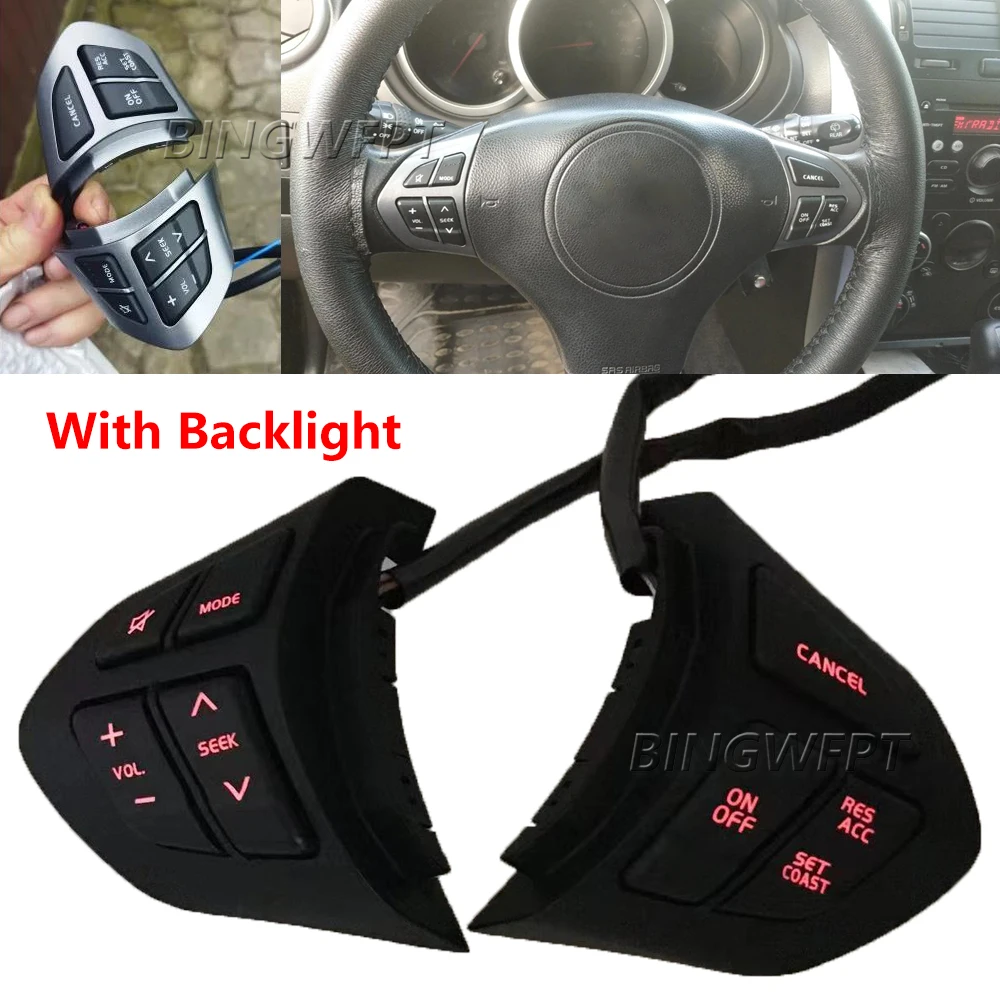 

Многофункциональная кнопка переключения рулевого колеса, кнопка управления громкостью звука, круиз-скоростью, кнопки переключения для Suzuki Grand Vitara II 2007-2013