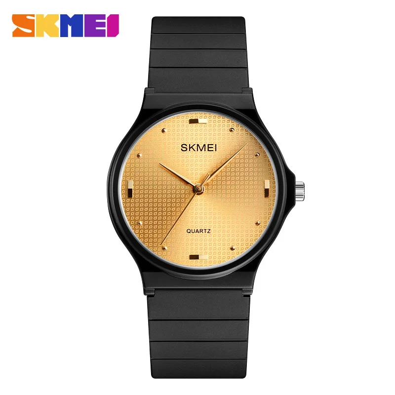 Skmei New Simple Korean Style Fashion Couple Quartz Watch Student Waterproof Watch