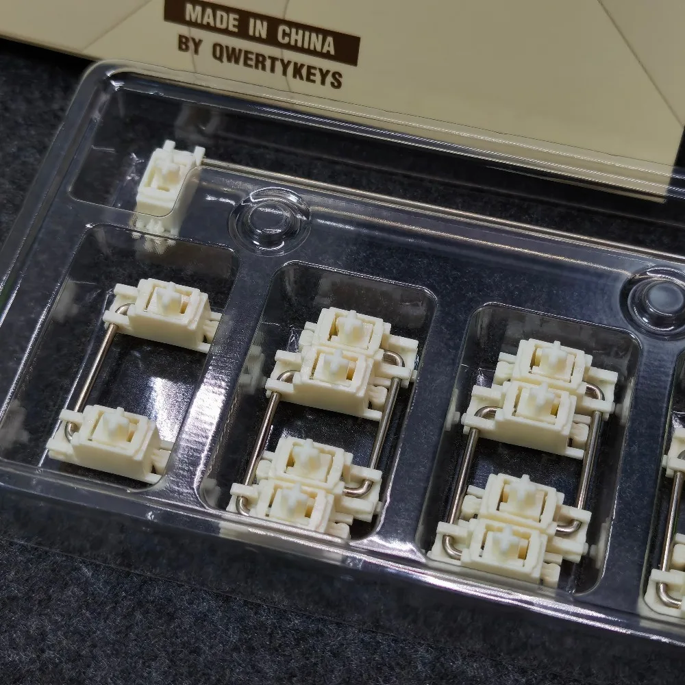 NEO&QK PCB Satellite Switch Custom 1.2mm Keyboard Pcb Switch POM White Steel Satellite Switch Mechanical Keyboard Accessories