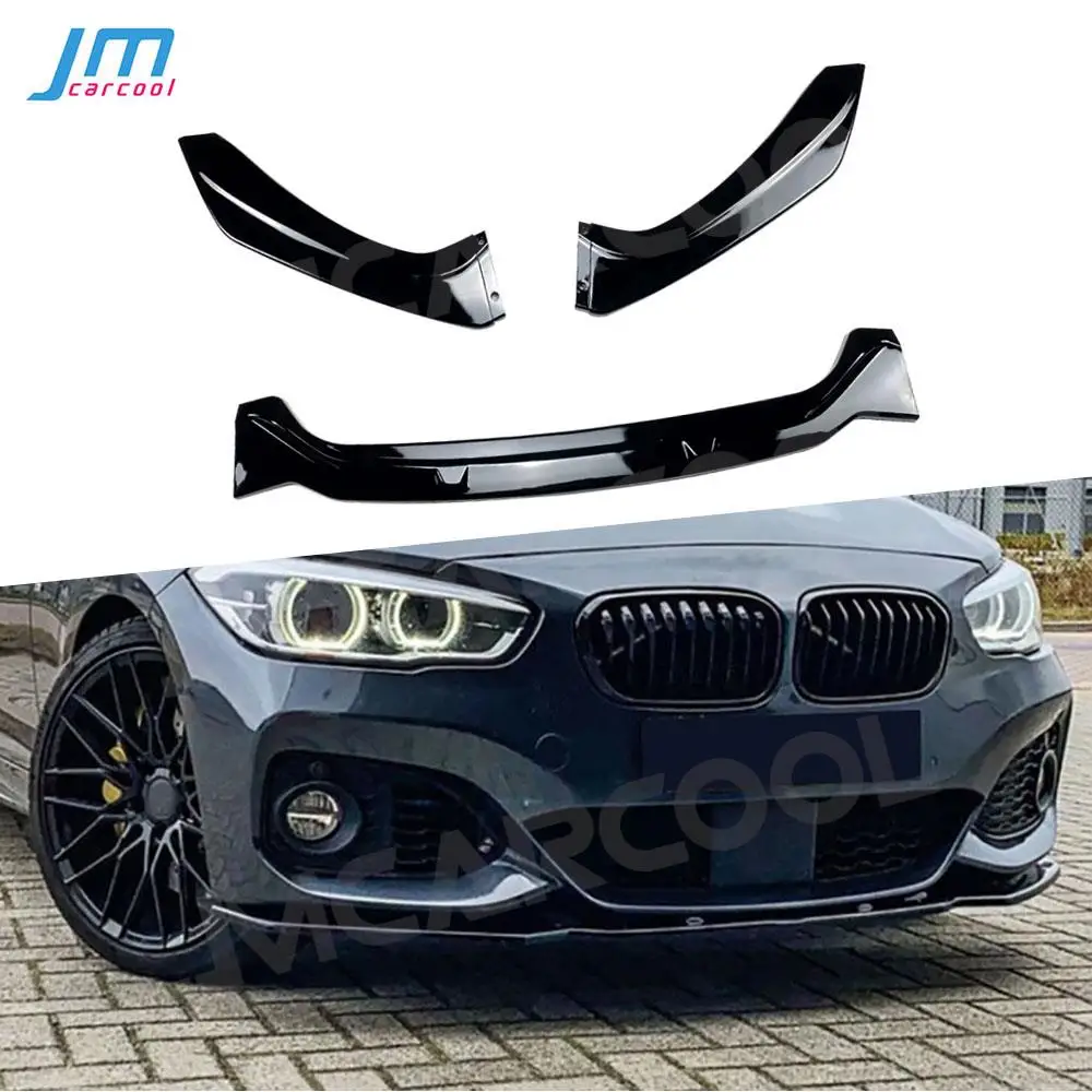 

Front Lip Bumper Spoiler Splitters Protect Cover Bodykit for BMW 1 Series F20 F21 M135 M140i M Sport 2015~2019 Car Accessories