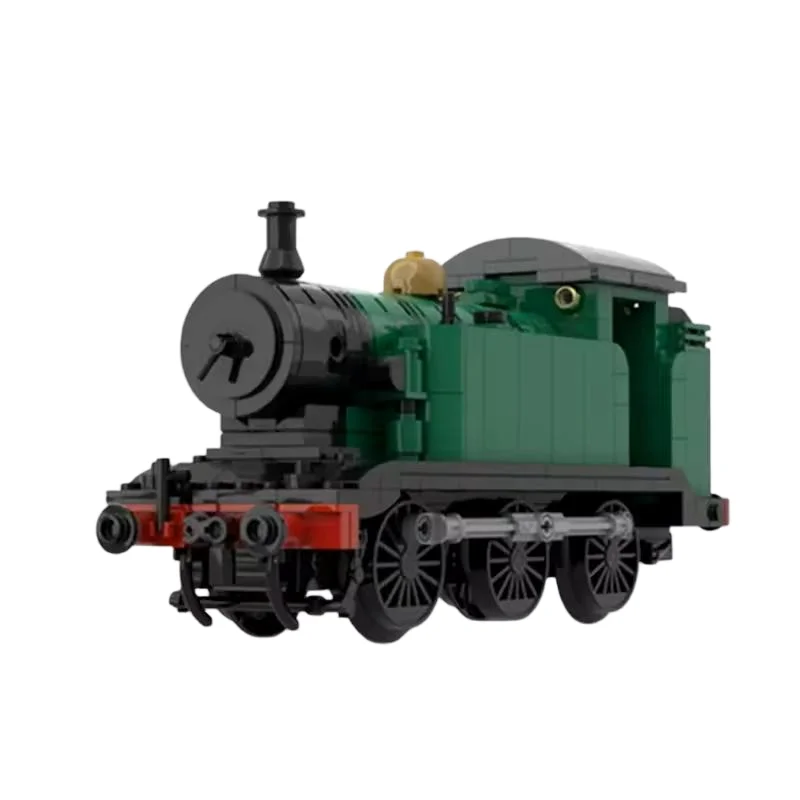 

MOC-195622 181121 railway tank car small train locomotive small particle assembly building blocks educational toy gift set ornam