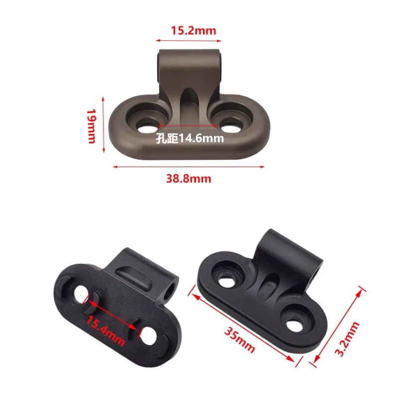 Toy Model Tactical Surfire RM45 Off Set Mount For Surefir SOTAC M600DF M640DF M640V-DF Light Mount For toy GBB Picatinny Rail