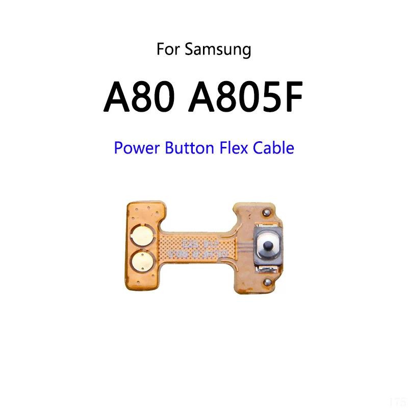 Power Button Switch Volume Button On / Off Flex Cable For Samsung A10 M10 M20 M30 A20 A30 A50 A60 A70 A80 A90 A9 2018 A920F A30S