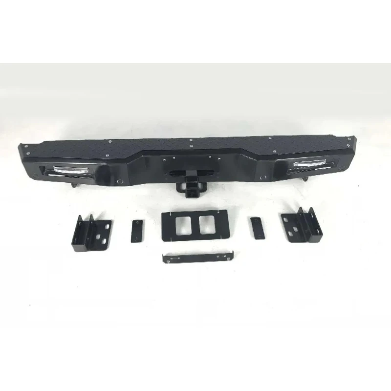 

Steel 4x4 Rear Bull Bar Bumper Bolt-On Off Road Truck Body Parts Fit Ranger T6/T7/T8/Raptor 2011-2021