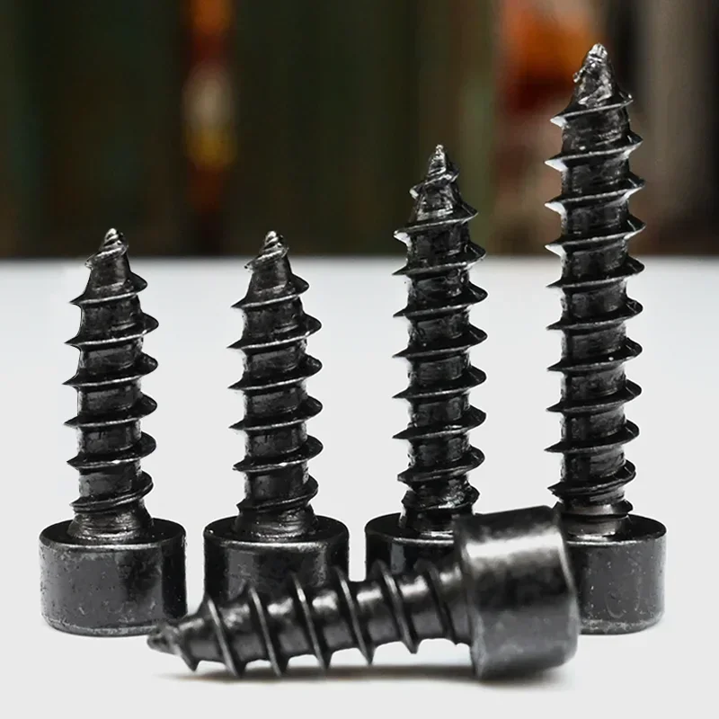10PCS Screw Audio Fixed Special  Golden Hexagon Self-Tapping  M3m4m5 Carbon Steel
