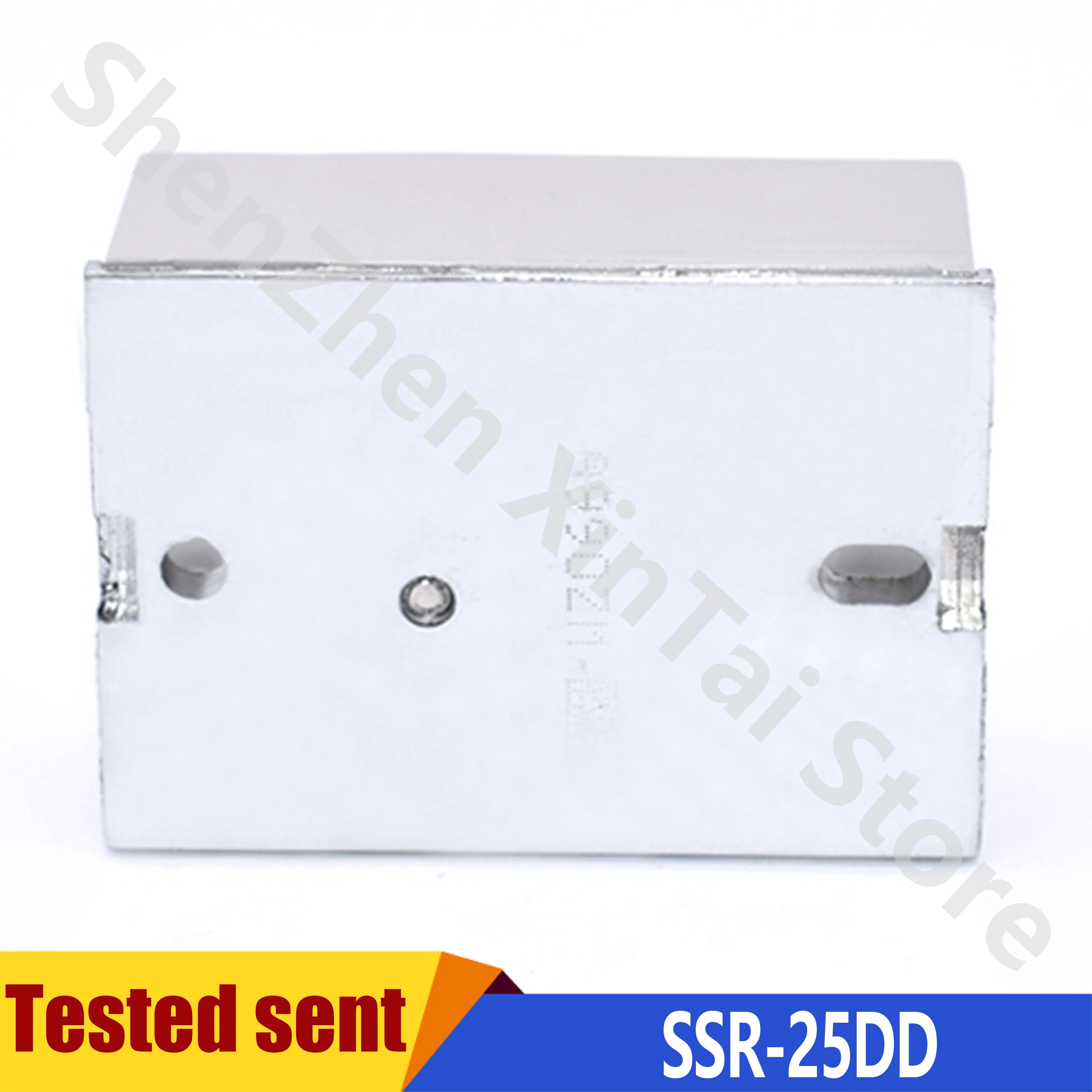 10 pcs SSR-25DD Single-Phase Solid State Relay 25A/110V DC Control