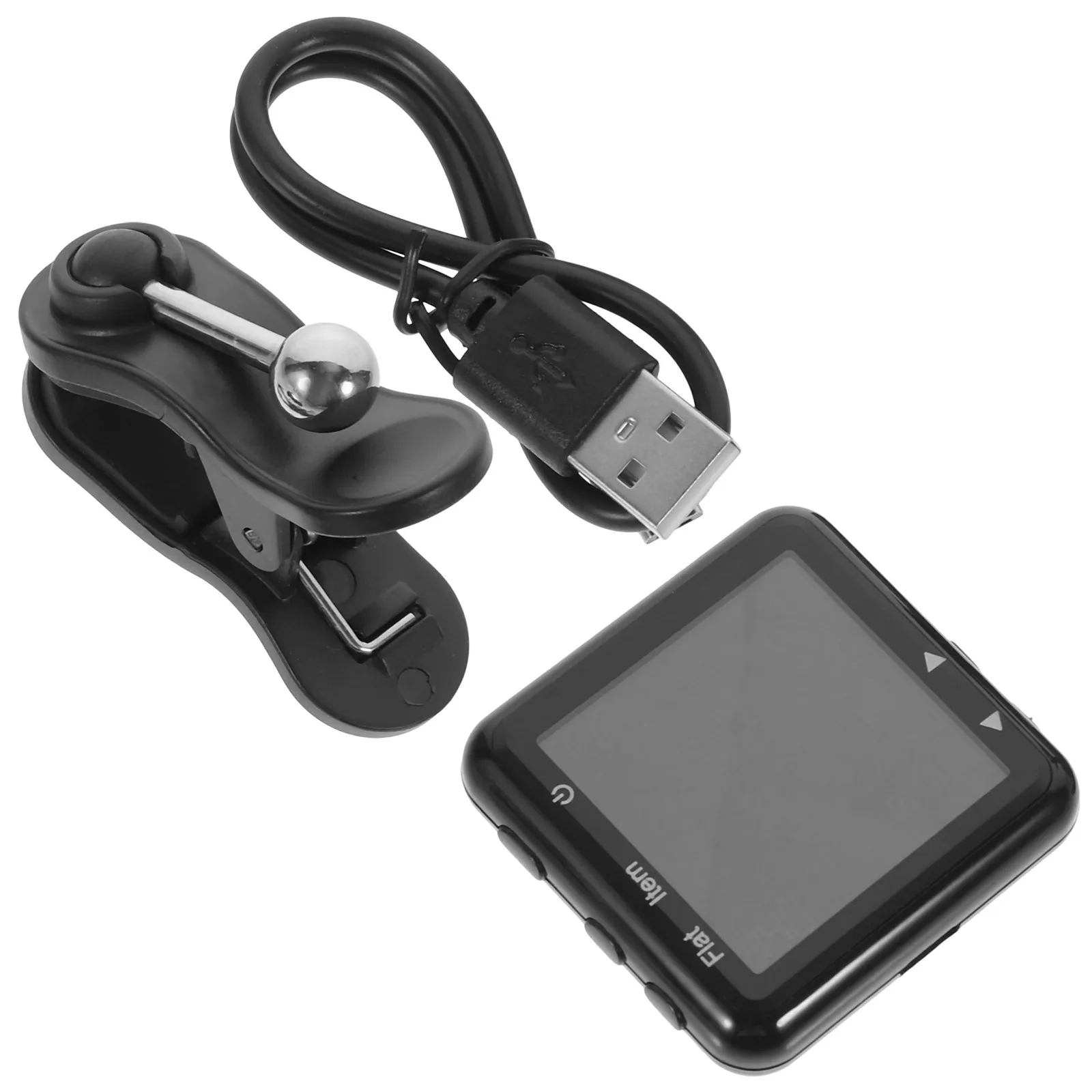 

Rechargeable Clip on Guitar Tuner Multipurpose Electronic Metronome Accurate Acoustic Electric Bass Ukulele Violin Tuner