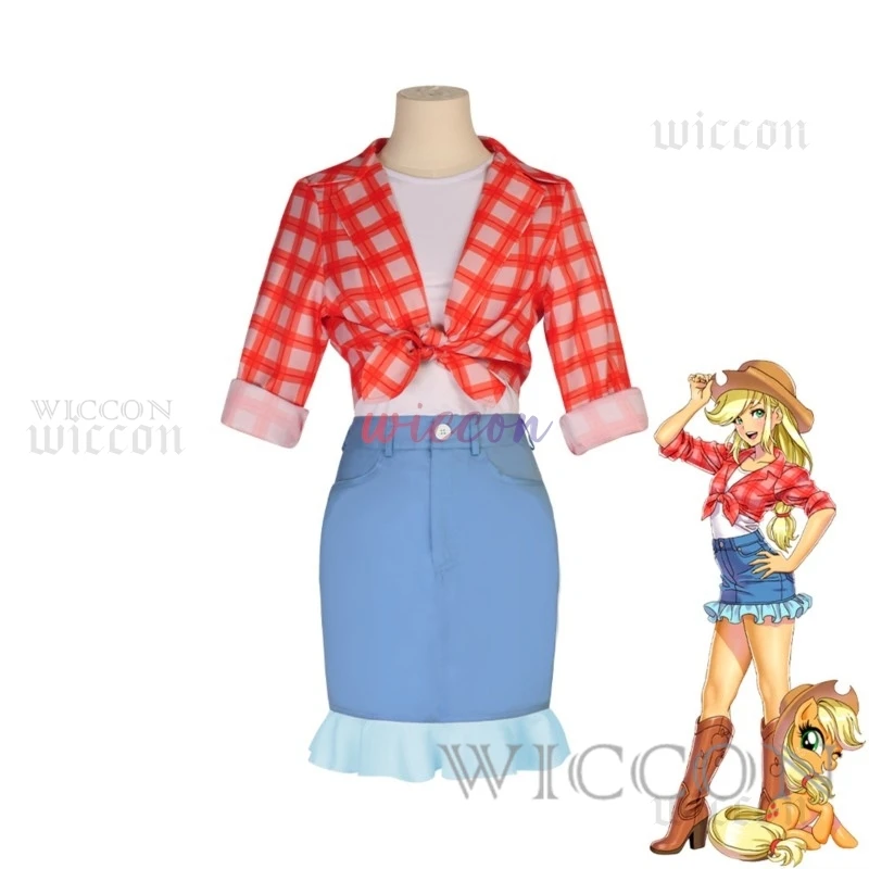 الشفق البريق تأثيري فستان مُصمم حسب الطلب Appleejack زي فلوترشي فستان الأميرة سيليستيا هالوين كرنفال حفلة موحدة مجموعة