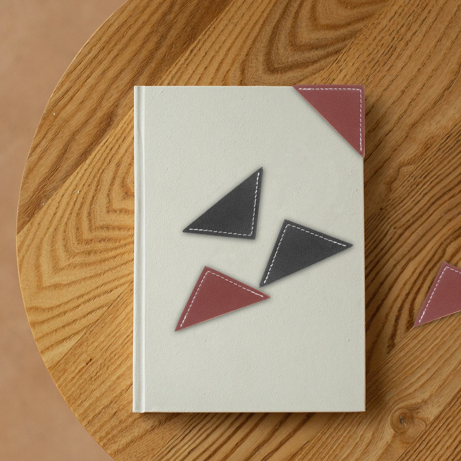 6pcs 빈티지 모양의 책갈피 보호 커버 수제 코너 책갈피 클립 여성을위한 경량 휴대용 책 페이지