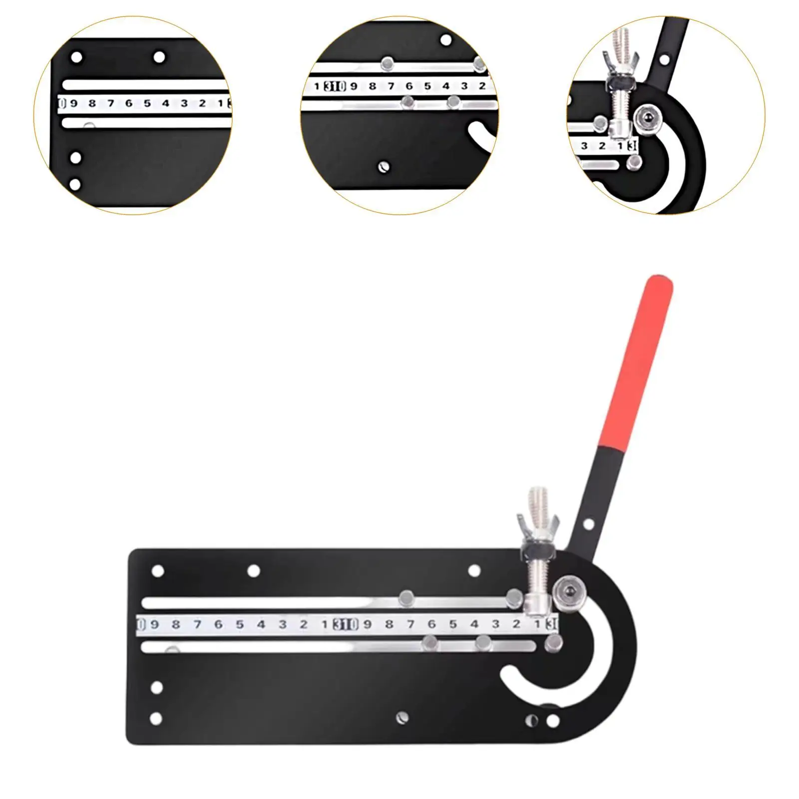 Ручной станок для гибки проволоки, профессиональный прочный многофункциональный небольшой станок для гибки кабеля для ремонта холодильного оборудования