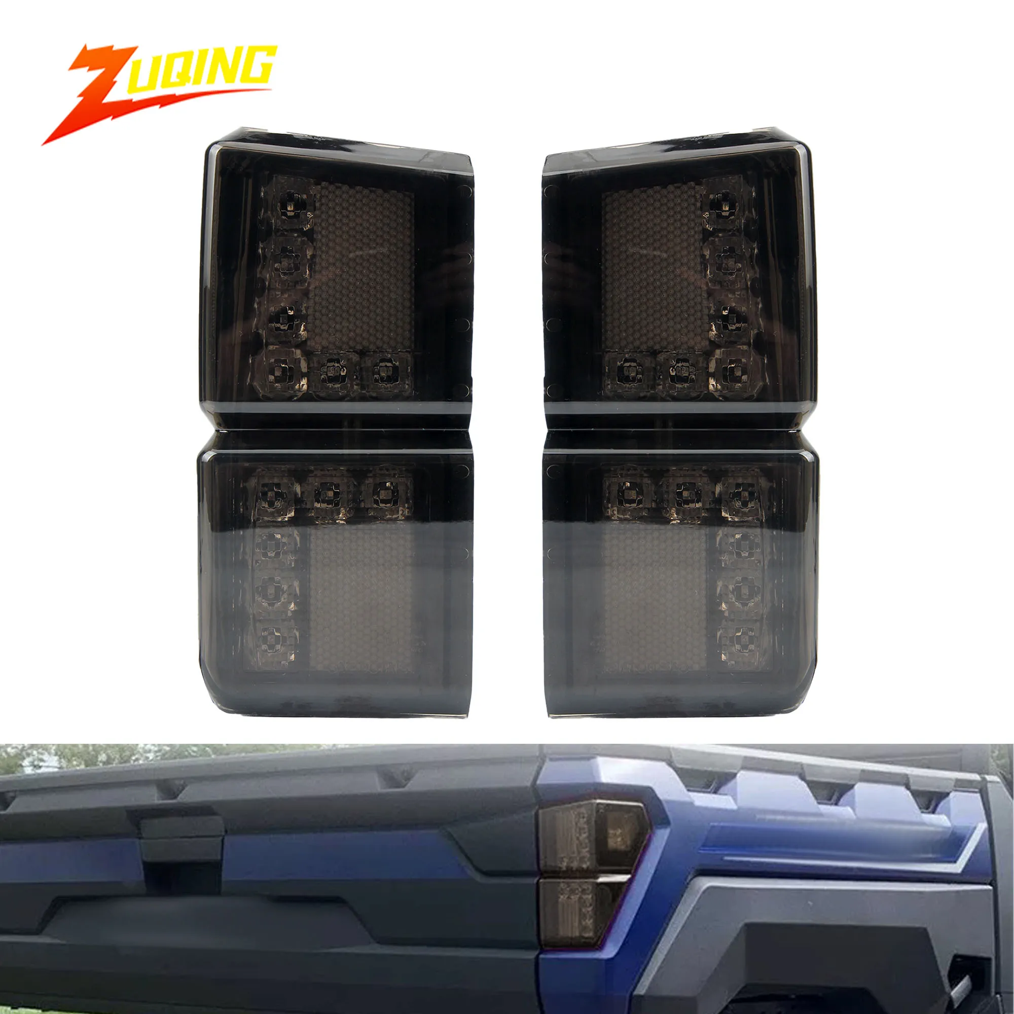 

Universal Motocycle LED Tail Lights Rear Brake Stop Lights Assembly For Polaris Ranger XP 1000 / Crew 2018-2021 UTV ATV