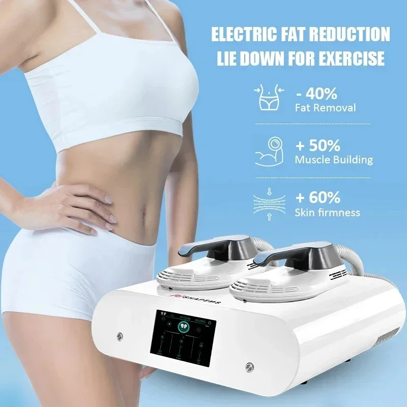 2024 6000W EMS Slimming Muscle Sculpting Body Electromagnetic  Burn Building Stimulator Machine for Home Use