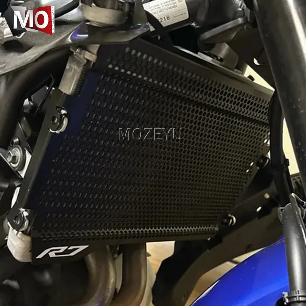 

Для Yamaha YZFR7 YZF R7 2022-2025 2026 мотоциклетная решетка радиатора, защитная крышка топливного бака MT-07 FZ-07 MT 07 2018-2024