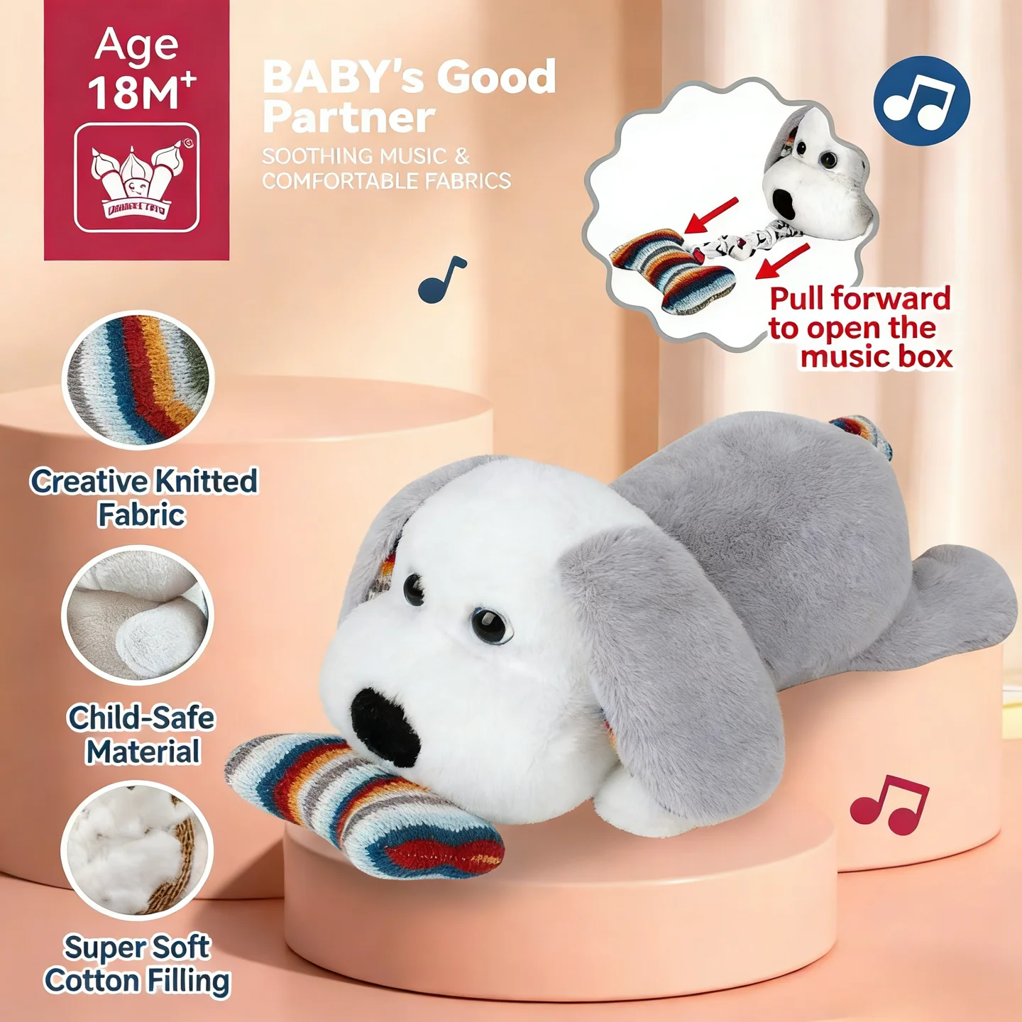 ألعاب دمى سلسلة موسيقية جديدة للأطفال، دمى فنية موسيقية