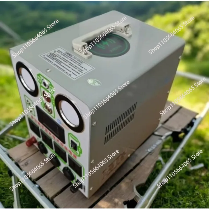110V/220V 1500W Hand Crank Generator USB Mobile Phone Charging Treasure High Power Large Capacity Outdoor Manual Generator