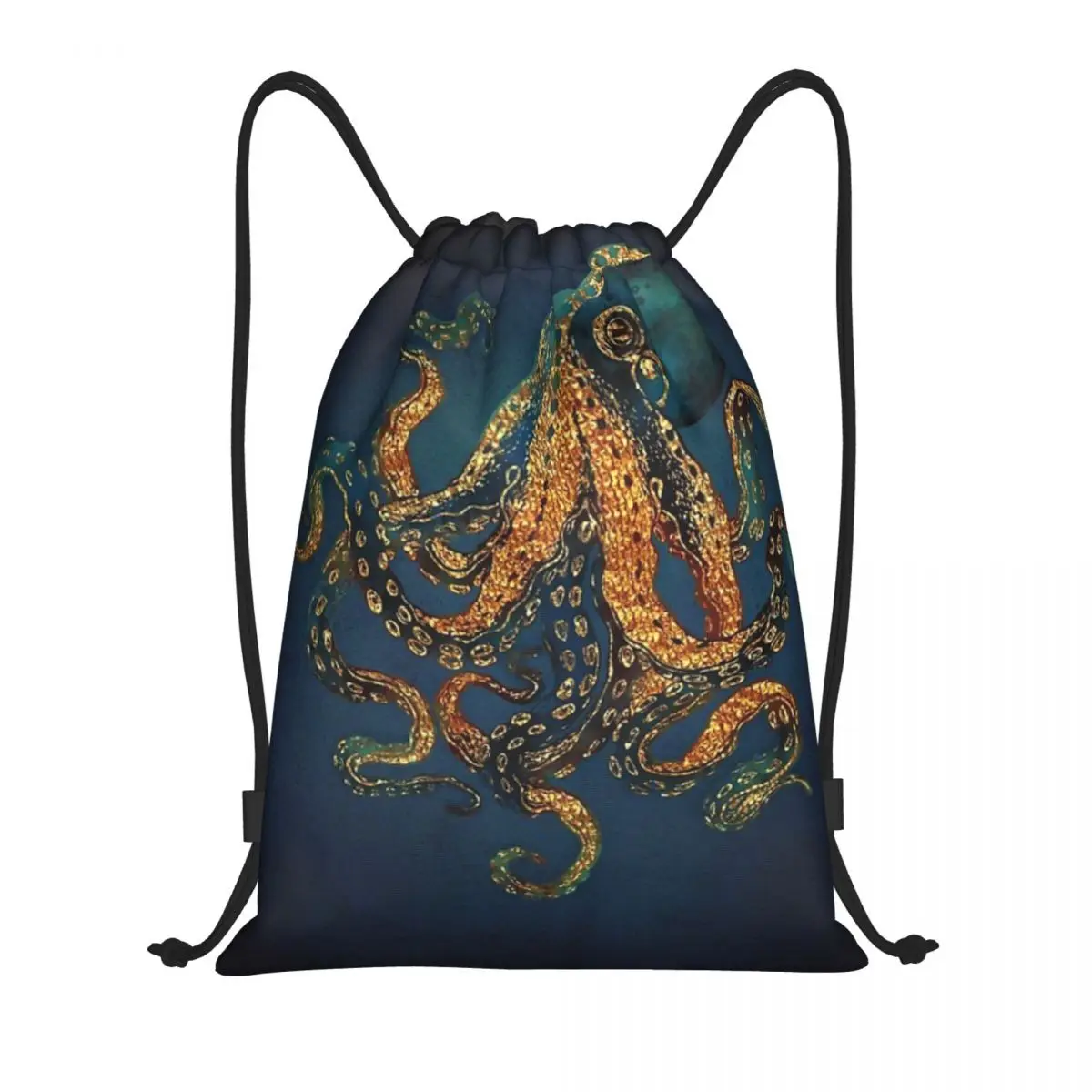 Custom Pattern Logo Drawstring Bag Underwater Dream IV Travel Backpack Student Storage Bag School Bag  ꦫ