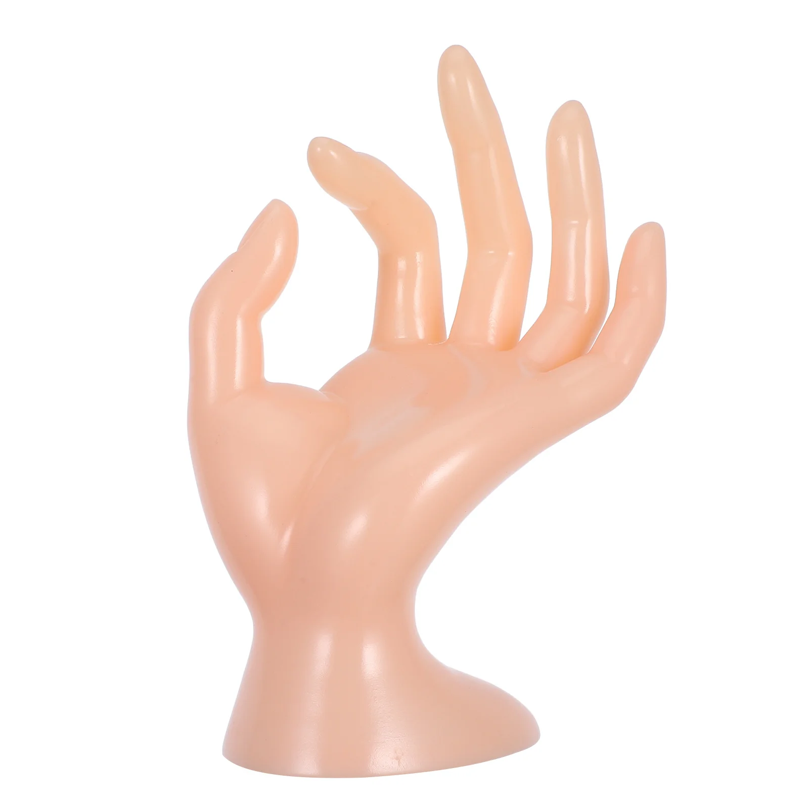 

Resin Jewelry Display Stand Hand for Rings Bracelets Necklaces Small Elegant Holder for Store Counter Or Home Use