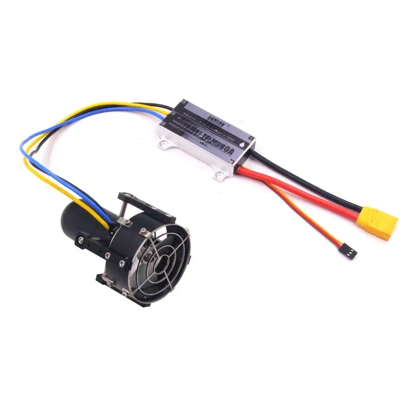 Waterproof brushless motor underwater thruster with drive 4.8kg thrust all metal all waterproof