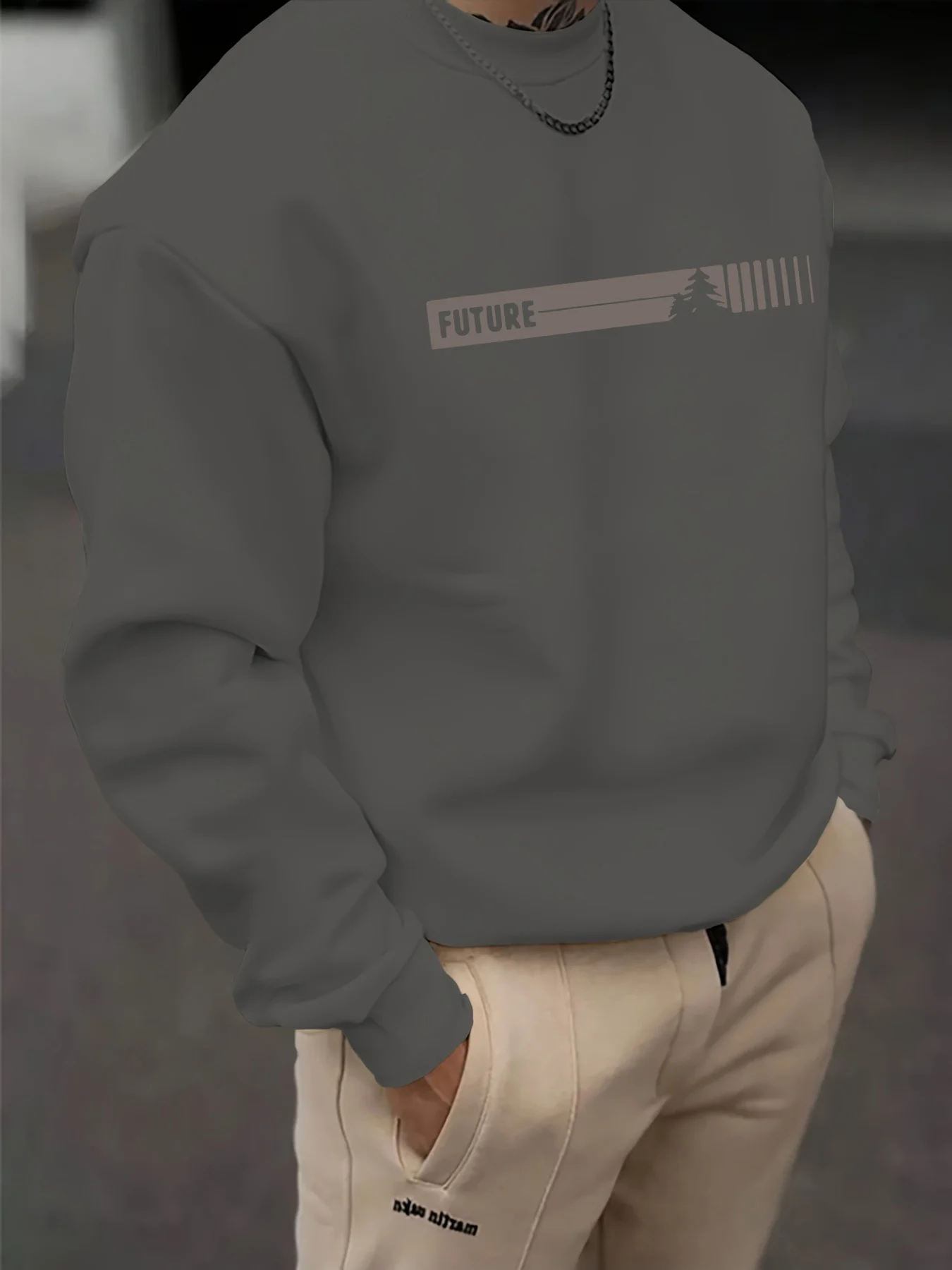 Thumbnail 3 - #33 Latest Printed Graphic Sweatshirts Offers