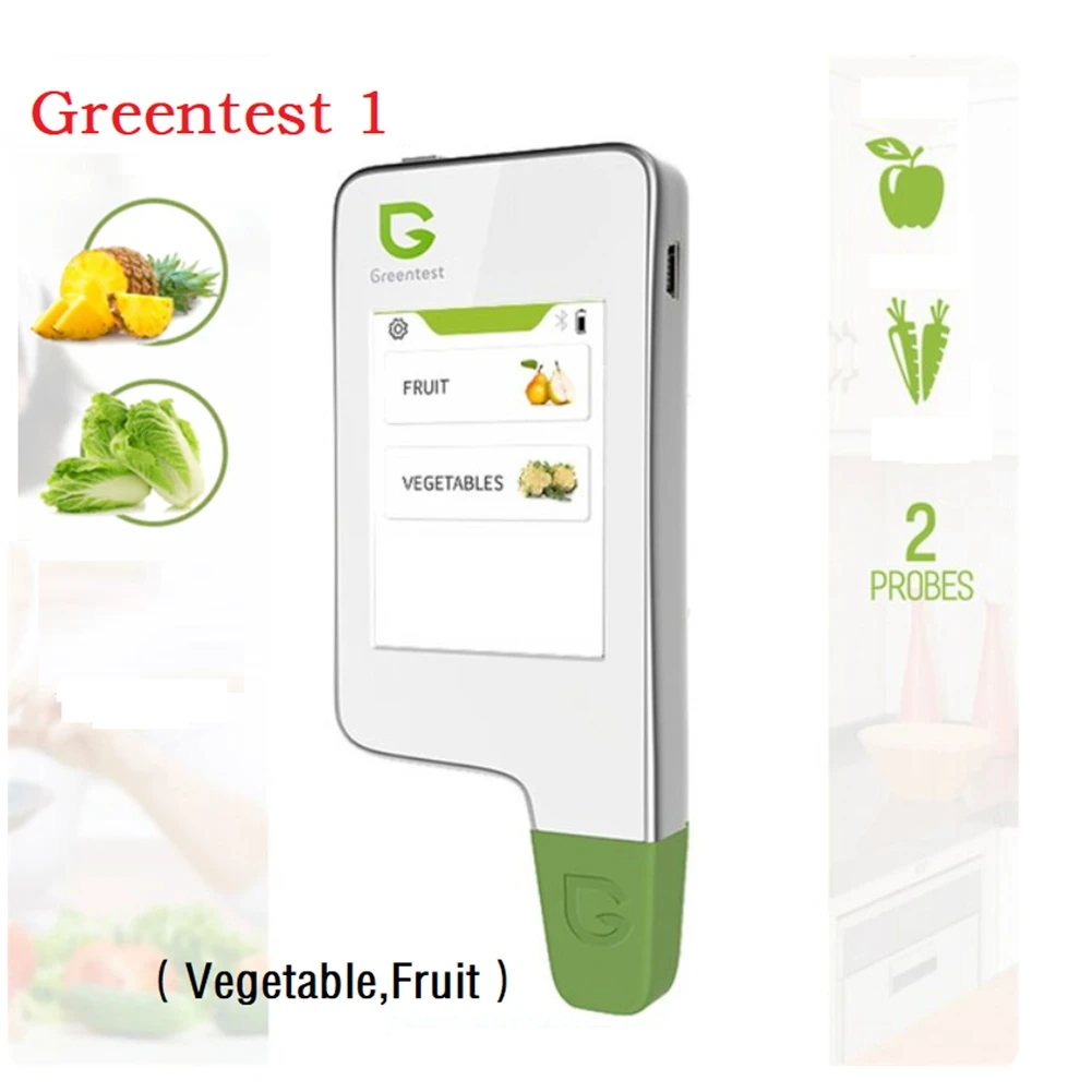 Greentest 1 Nitrate Tester Food Safety Detector Portable Food Nitrate Tester Vegetable, Fruit, Meat, Food Water Tester