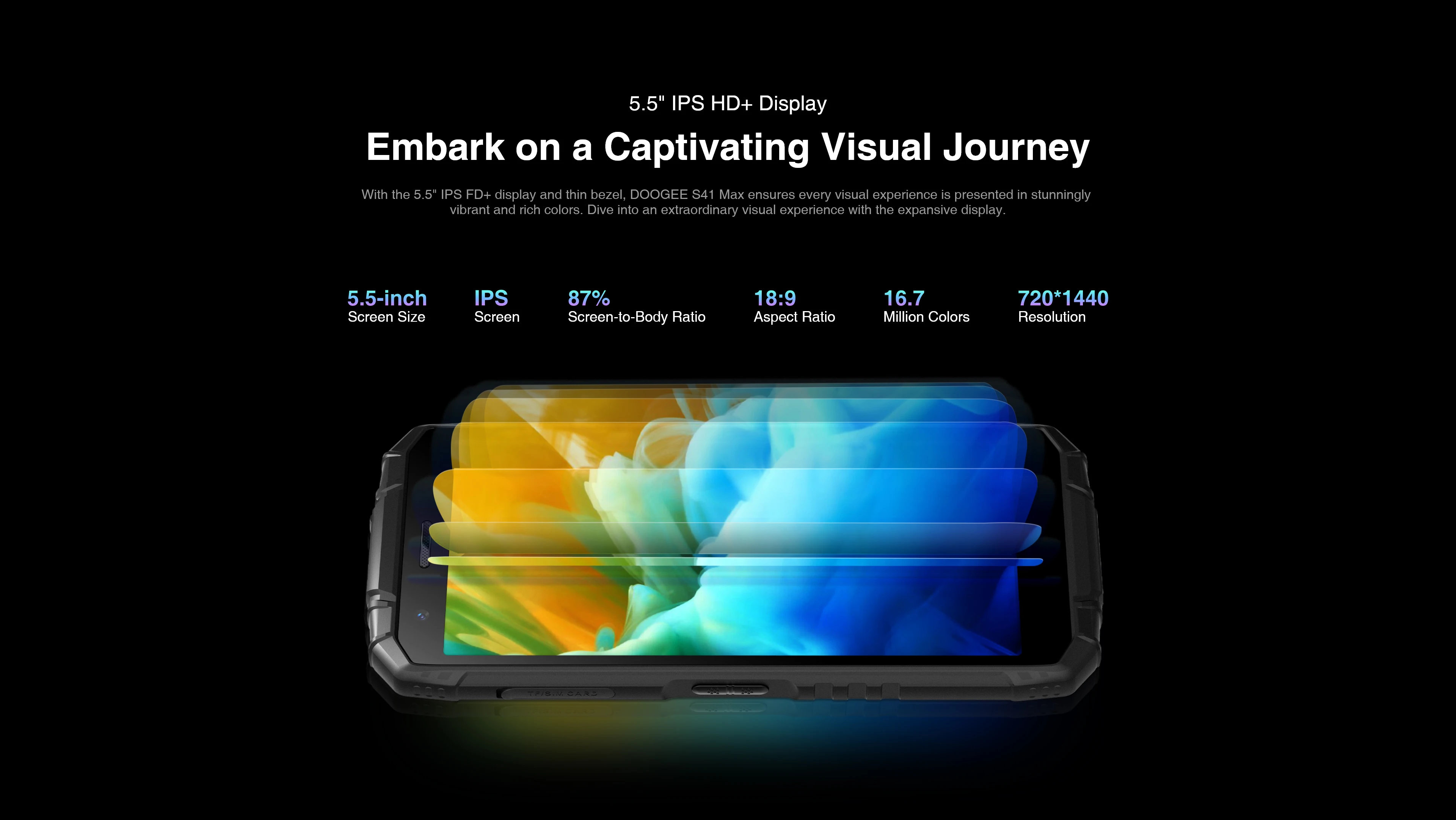 Global version DOOGEE S41 Max Rugged Phone Helio G99 13MP AI Triple Camera 16GB(6GB+10GB)+256GB 6300mAh 4G Android 13 Smartphone
