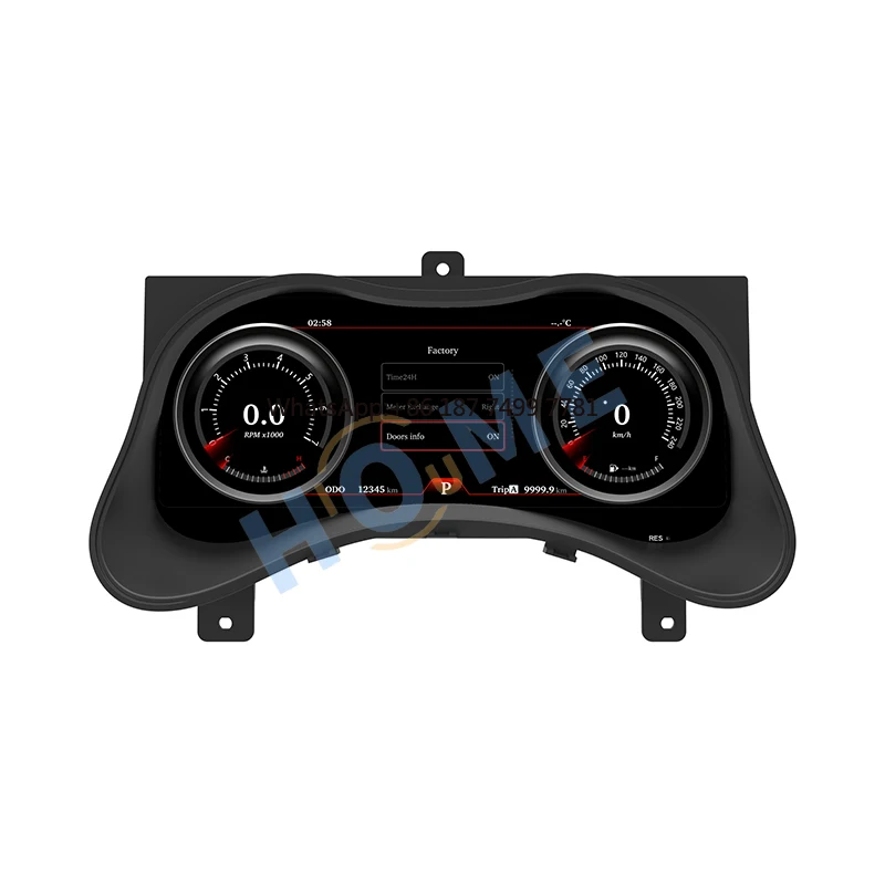 

LCD Speedometer LINUX Instrument Cluster Upgrading Car Accessories for . Q70 2013-2019 Digital Speedometers