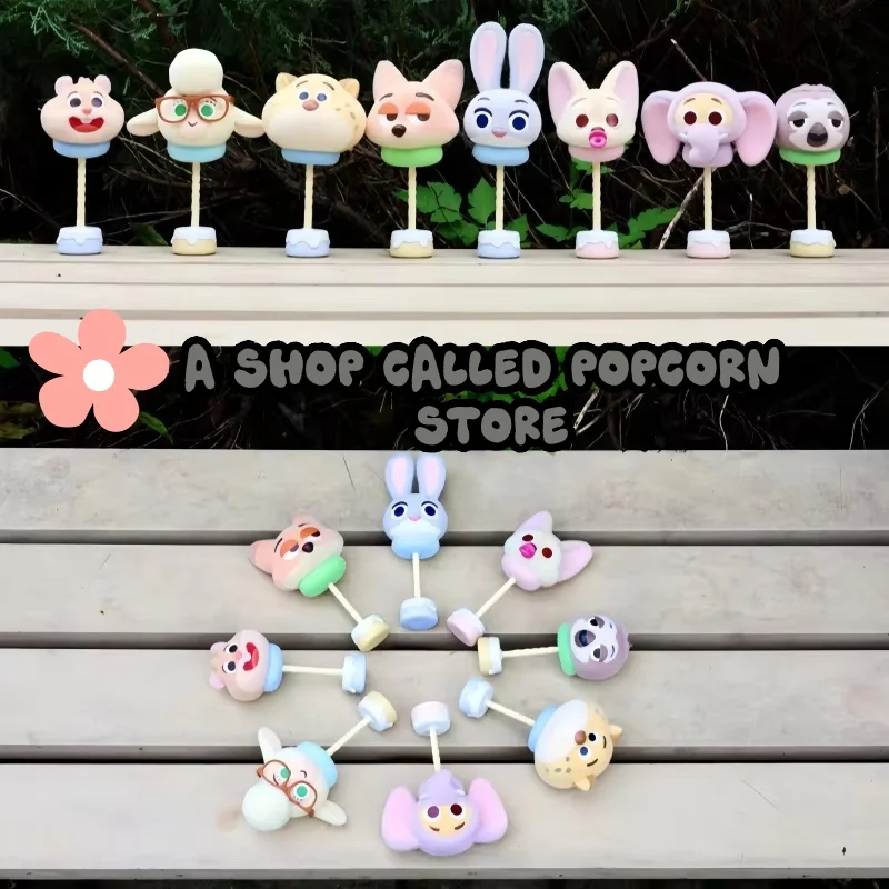 

In Stock 52toys Original Zootopia Blind Box Cotton Candy Series Mystery Box Handmade Cute Girl Gift Creative Desktop Ornament